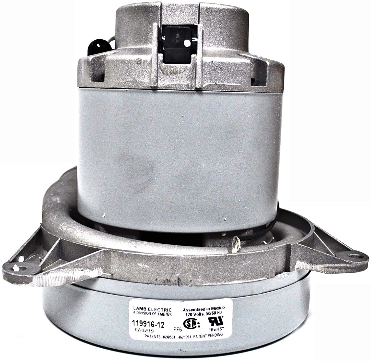 Amazon.com: Ametek Lamb 7.2 Inch 2 Stage 120 Volt Tangential